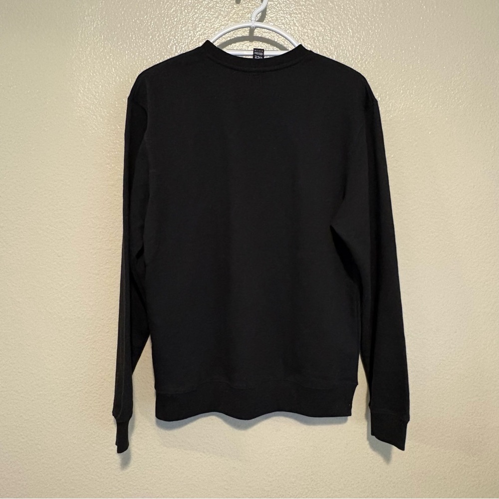 NWT District Wyoming Mtn Grl Black Sweatshirt Mountains Glittery Logo Size Small - Picture 3 of 6
